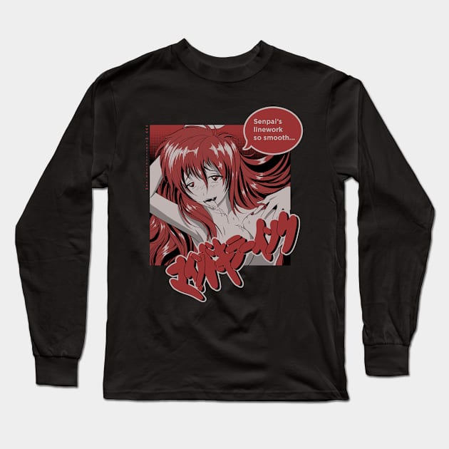 MKI HENTAI Long Sleeve T-Shirt by MindkillerINK